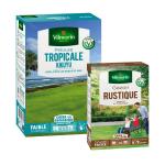 Tropical - Pelouse Tropicale - Kikuyu - 500 g + Gazon Rustique - 250 g - face recto